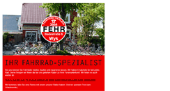 Desktop Screenshot of fahrrad-fehr.de